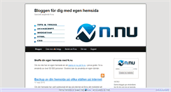 Desktop Screenshot of egenhemsida.nu